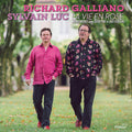 the album cover for Richard Galliano / Luc,Sylvain - La Vie en Rose