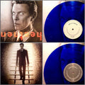 the album cover for David Bowie - Heathen [Limited Edition Blue 180gm Vinyl]