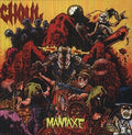 the album cover for Ghoul - Maniaxe