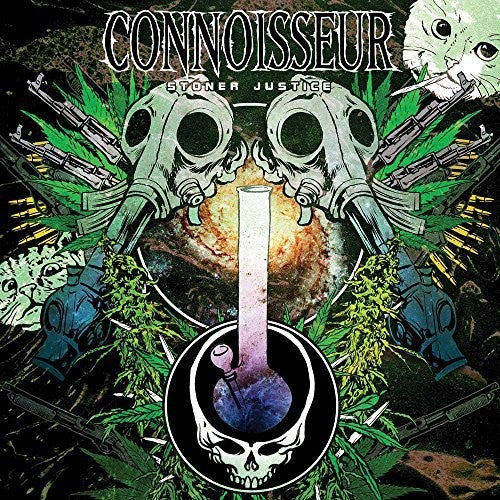 the album cover for Connoisseur - Stoner Justice