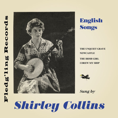 the album cover for Shirley Collins - English Songs