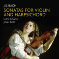the album cover for John Butt / Russell,Lucy - Sonatas for Violin & Harpsichord