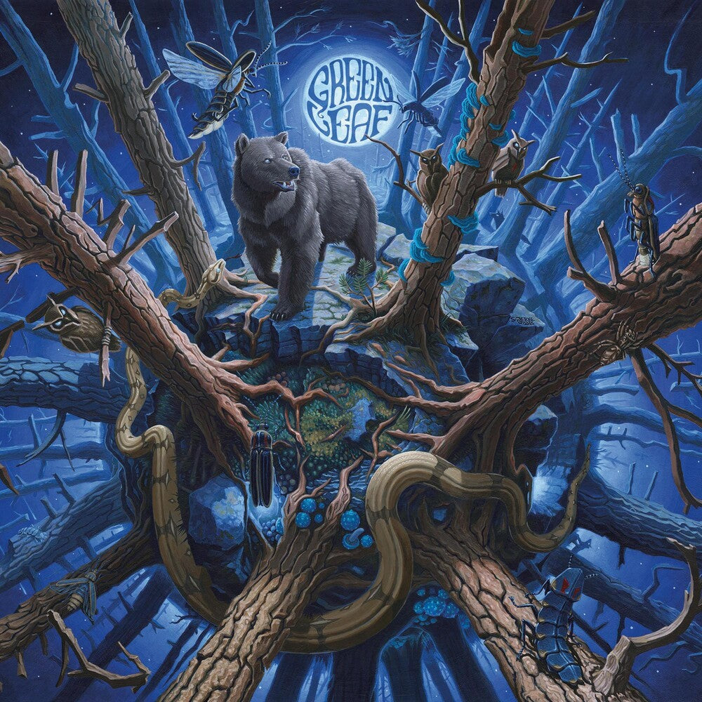 the album cover for Greenleaf - Rise Above the Meadow