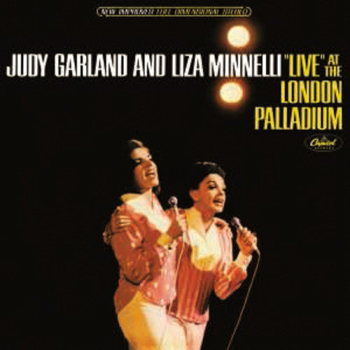 the album cover for Judy Garland / Minnelli,Liza - Live At The London Palladium [Vinyl]
