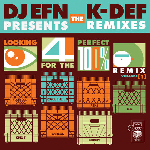 the album cover for K-Def & Dj Efn - Looking for the Perfect Remix 1