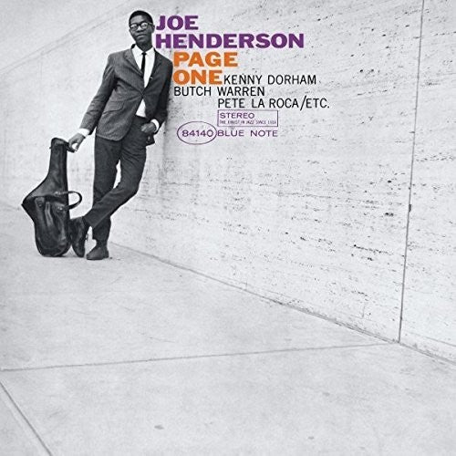 the album cover for Joe Henderson - Page One