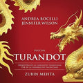 the album cover for Puccini / Bocelli / Wilson / Mehta / Orquestra De - Turandot
