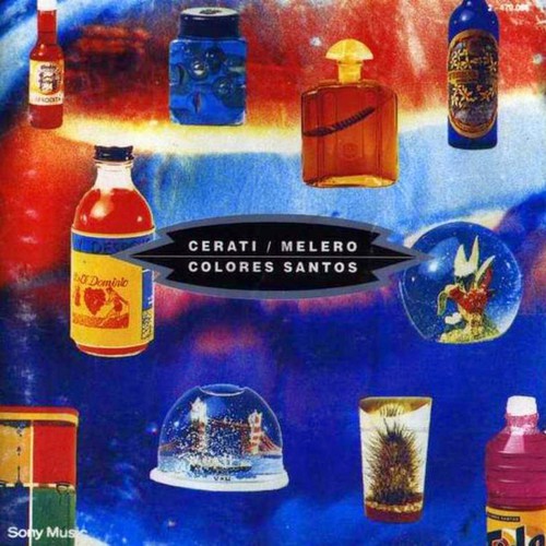 the album cover for Gustavo Cerati / Melero,Daniel - Colores Santos