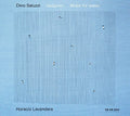 the album cover for Horacio Lavandera - Saluzzi: Imagenes - Music for Piano