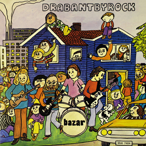 the album cover for Bazar - Drabantbyrock