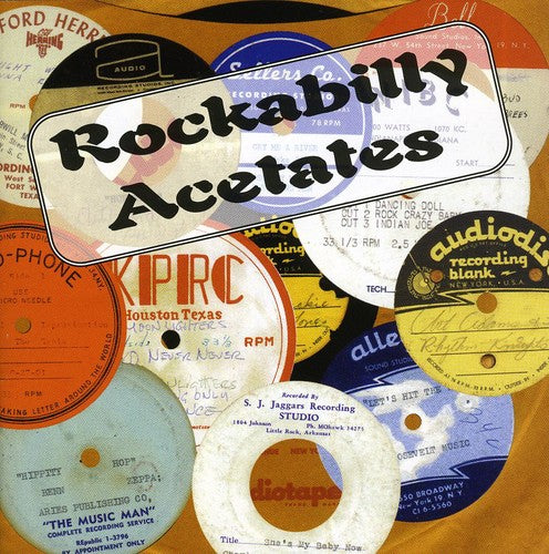 the album cover for Rockabilly Acetates - Rockabilly Acetates