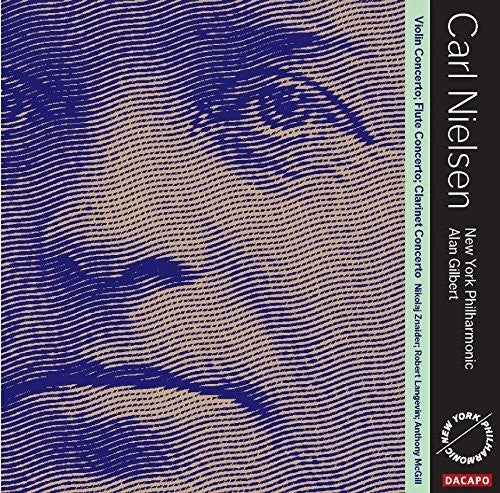 the album cover for Nielsen / Gilbert / New York Philharmonic - Concertos