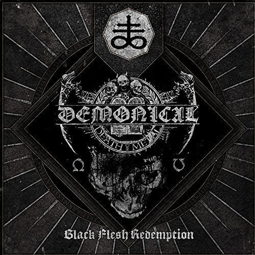 the album cover for Demonical - Black Flesh Redemption [Digipak]