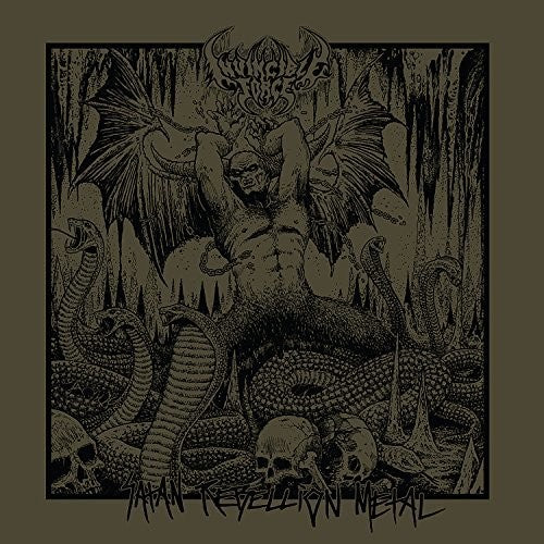 the album cover for Invincible Force - Satan, Rebellion, Metal