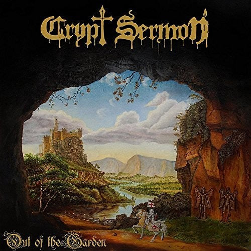 the album cover for Crypt Sermon - Out of the Garden