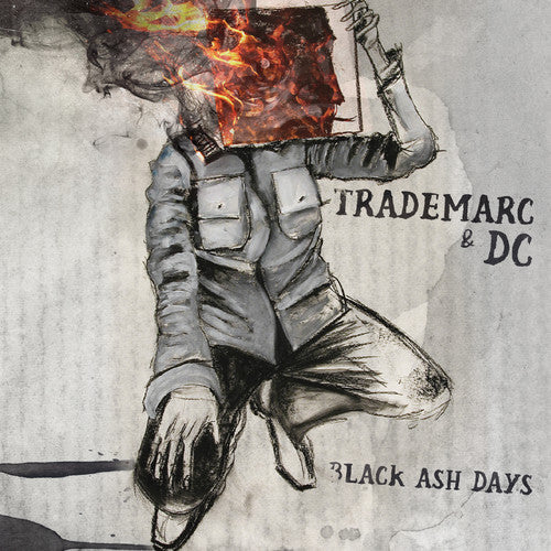 the album cover for Trademarc & Dc - Black Ash Days