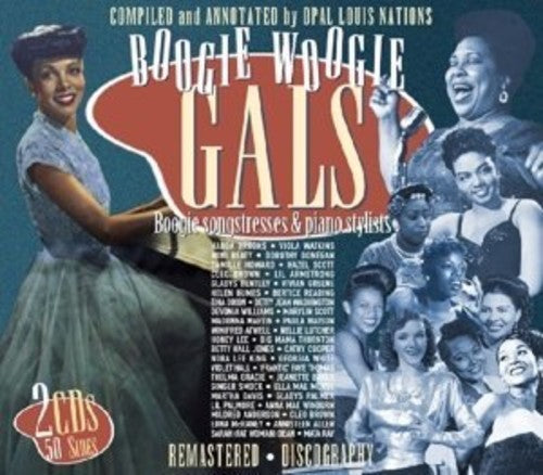 the album cover for Boogie Woogie Gals / Various - Boogie Woogie Gals / Various