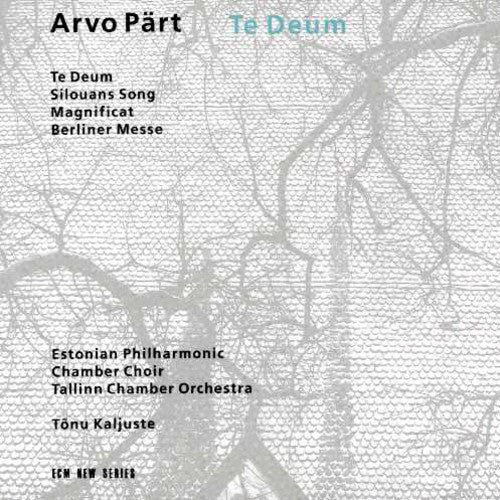 the album cover for Tonu Kaljuste - Te Deum