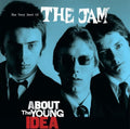 the album cover for The Jam - About The Young Idea: The Very Best of the Jam [Import]