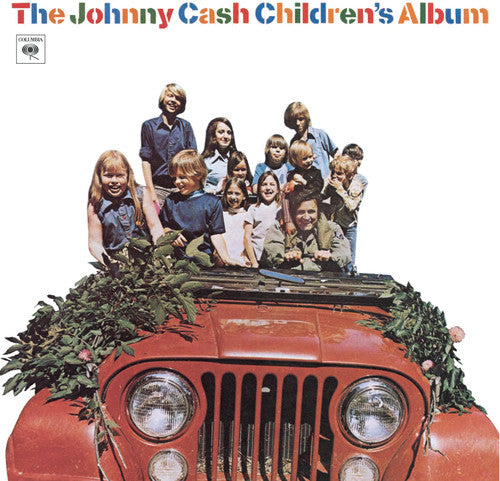 the album cover for Johnny Cash - The Johnny Cash Children's Album