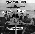 the album cover for Thomas Leer - Private Plane / International