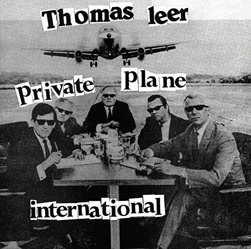the album cover for Thomas Leer - Private Plane / International