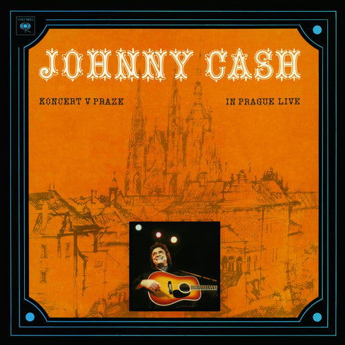 the album cover for Johnny Cash - Koncert V Praze (In Prague-Live) [Vinyl]