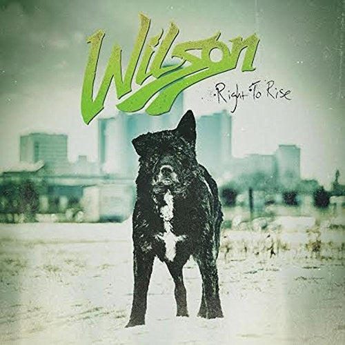 the album cover for Wilson - Right to Rise