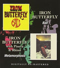 the album cover for Iron Butterfly - Ball / Metamorphosis