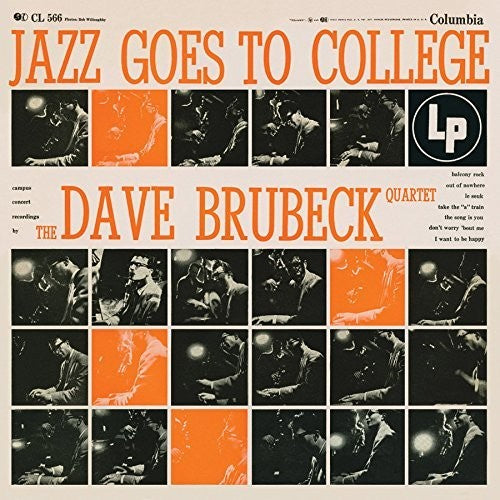 the album cover for Dave Brubeck - Jazz Goes To College [Vinyl]