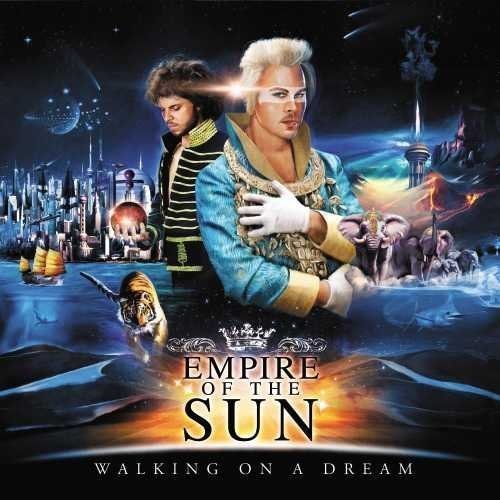 the album cover for Empire Of The Sun - Walking On A Dream [Clear Vinyl]