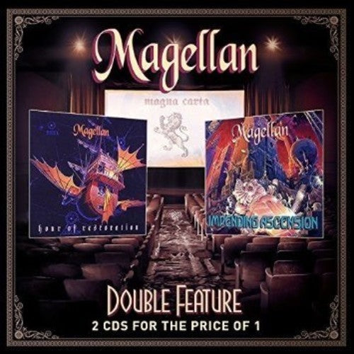 the album cover for Magellan - Magellan: Double Feature