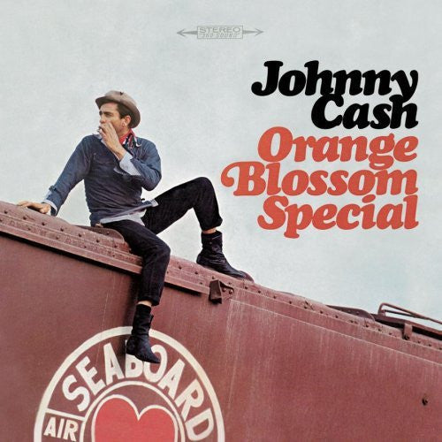 the album cover for Johnny Cash - Orange Blossom Special [LP]