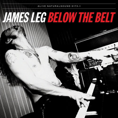 the album cover for James Leg - Below The Belt [Vinyl]