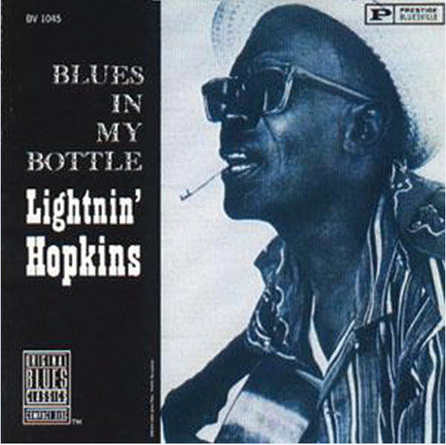 the album cover for Lightnin' Hopkins - Blues In My Bottle [Vinyl]