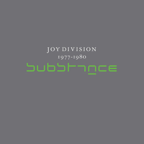 the album cover for Joy Division - Substance