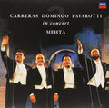 the album cover for Pavarotti / Domingo / Carreras / Mehta - Three Tenors 25th Anniversary
