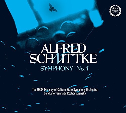 the album cover for Schnittke / Magi / Ussr Ministry Of Culture State - Symphony No. 1