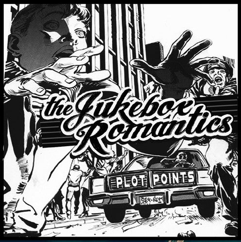the album cover for Jukebox Romantics - Plot Points