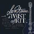 the album cover for Lee Ritenour - A Twist Of Rit