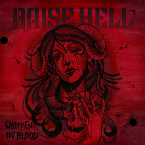 the album cover for Raise Hell - Written in Blood