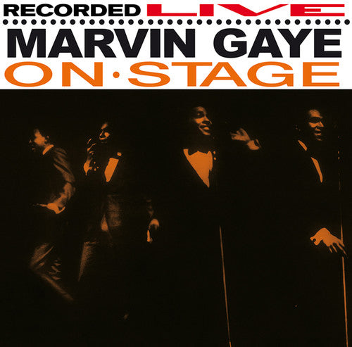 the album cover for Marvin Gaye - On Stage [Vinyl]