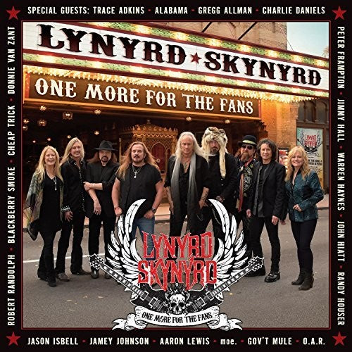the album cover for Lynyrd Skynyrd - One More For The Fans [2CD + DVD]