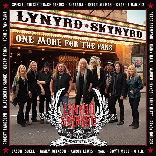 the album cover for Lynyrd Skynyrd - One More for the Fans