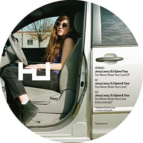 the album cover for Jessy Lanza / Dj Spinn & Taso - You Never Show Your Love