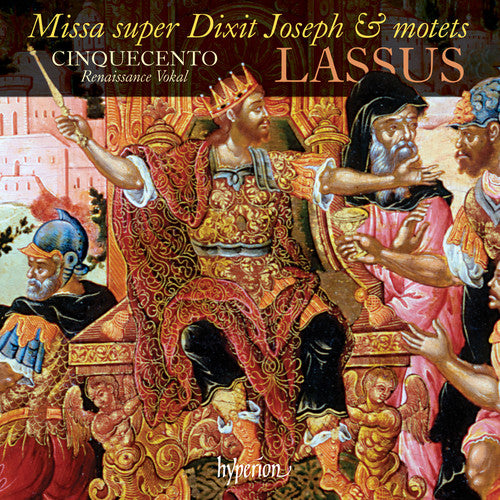 the album cover for O Lassus - Missa Super Dixit Joseph & Other Works