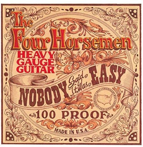 the album cover for Four Horsemen - Nobody Said It Was Easy