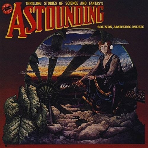 the album cover for Hawkwind - Astounding Sounds, Amazing Music [Vinyl]