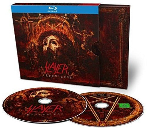 the album cover for Slayer - Repentless [w/Blu-ray]