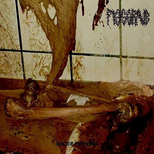 the album cover for Pissgrave - Suicide Euphoria